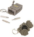 Robot Screwdriver Keyring | Various Colours