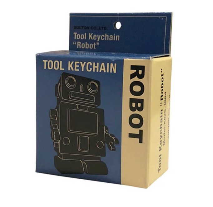 Robot Screwdriver Keyring | Various Colours