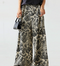 Pattern Wide Leg Pant | Various Colours