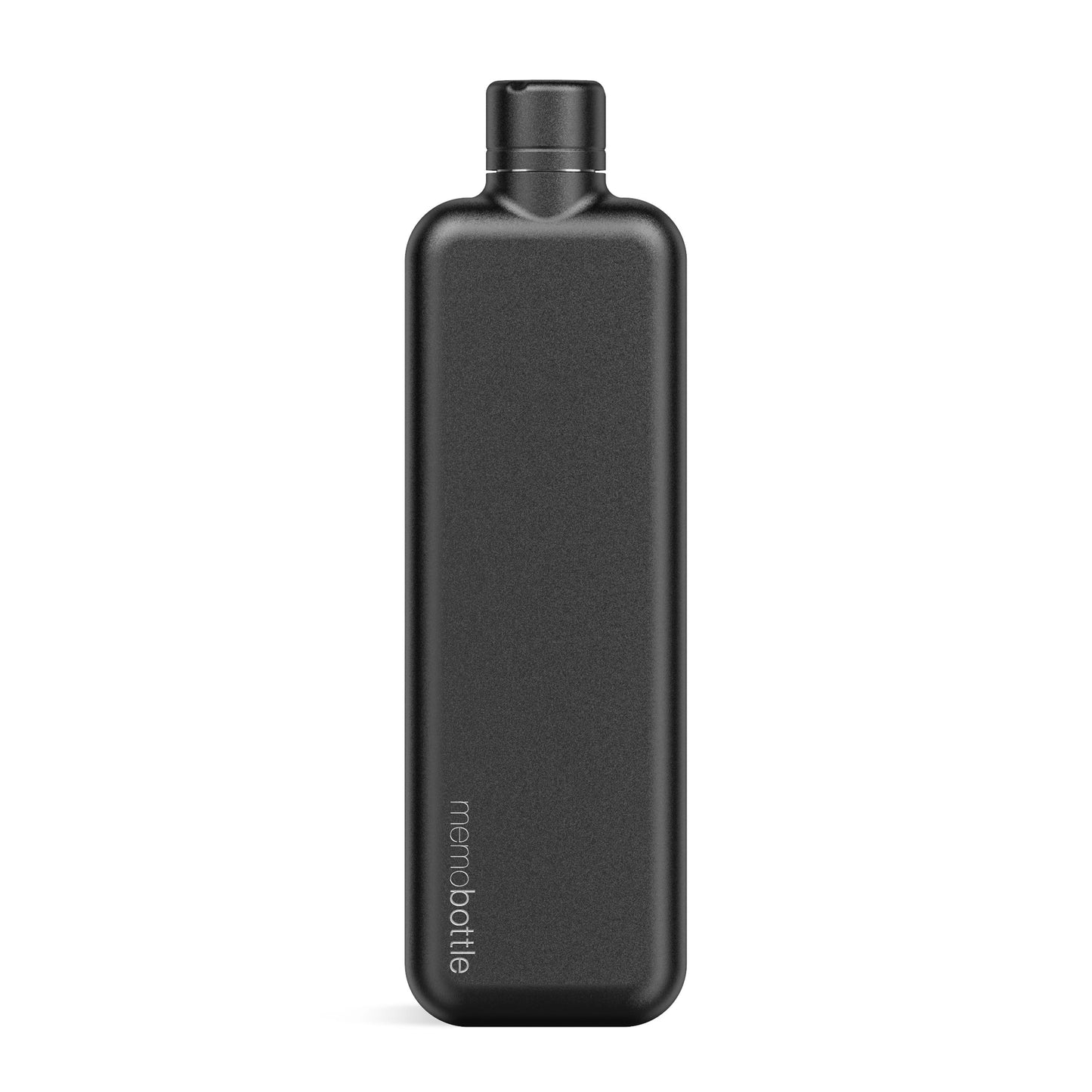 Slim Stainless Steel memobottle | Black