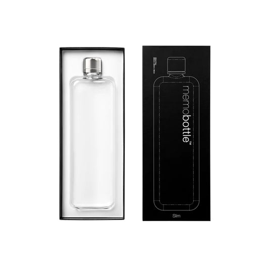 SLIM memobottle | Clear