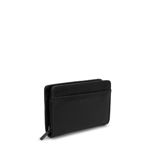 Webbersm Small Vegan Wallet | Vintage Black