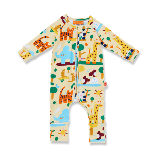 Zoo Crew | Long Sleeve Romper