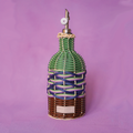 Oil Decanter | Brown & Green