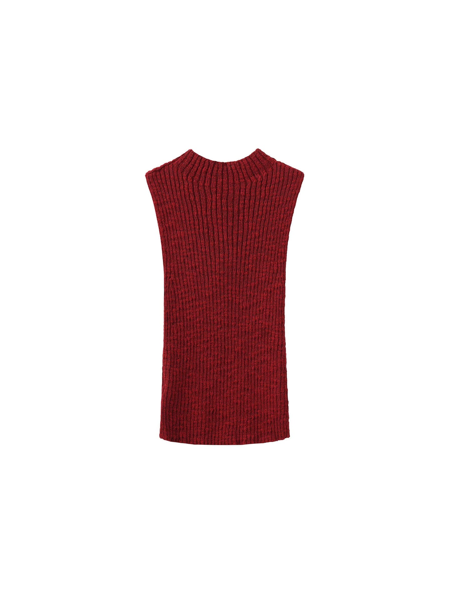 Flower Sleeveless Knit Top