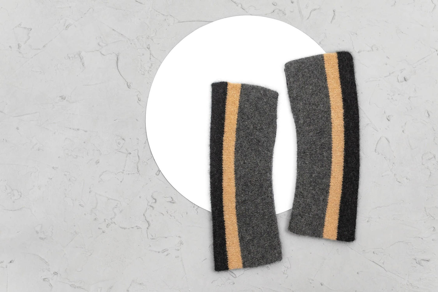 Wrist Warmers Knitted Lambswool  | Various Colours