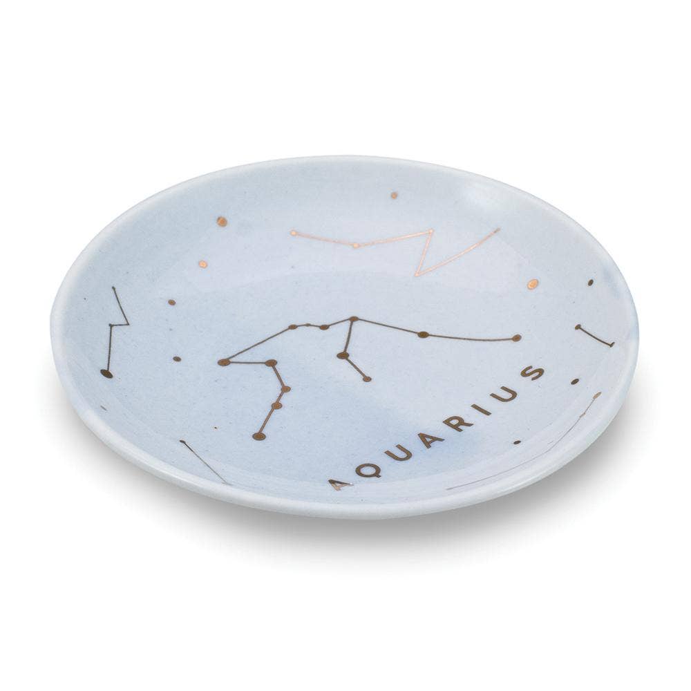 Zodiac Dish | Aquarius (Jan 20 - Feb18)
