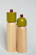 Salt & Pepper Grinder | Olive & Red