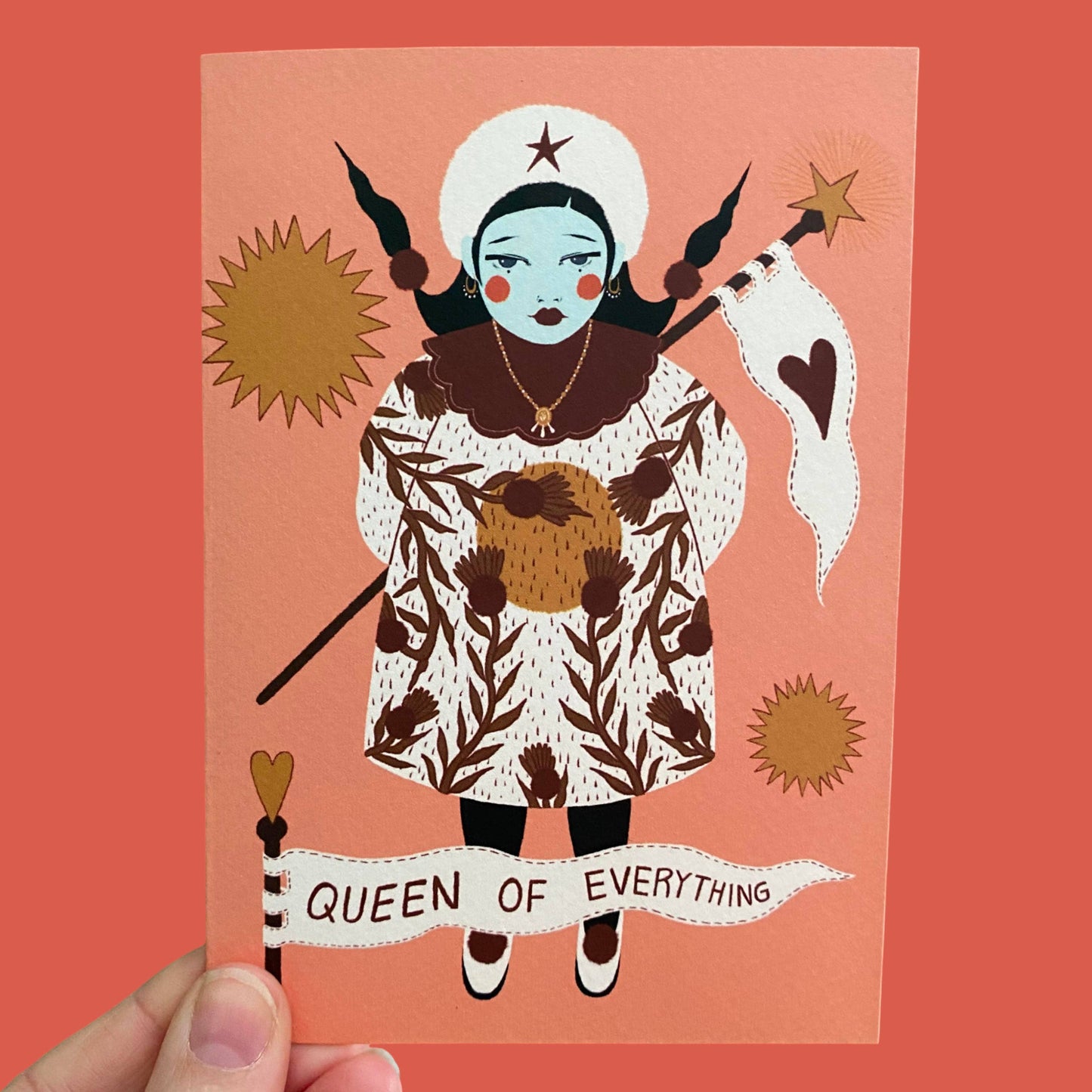 Queen of everything | Greeting Card