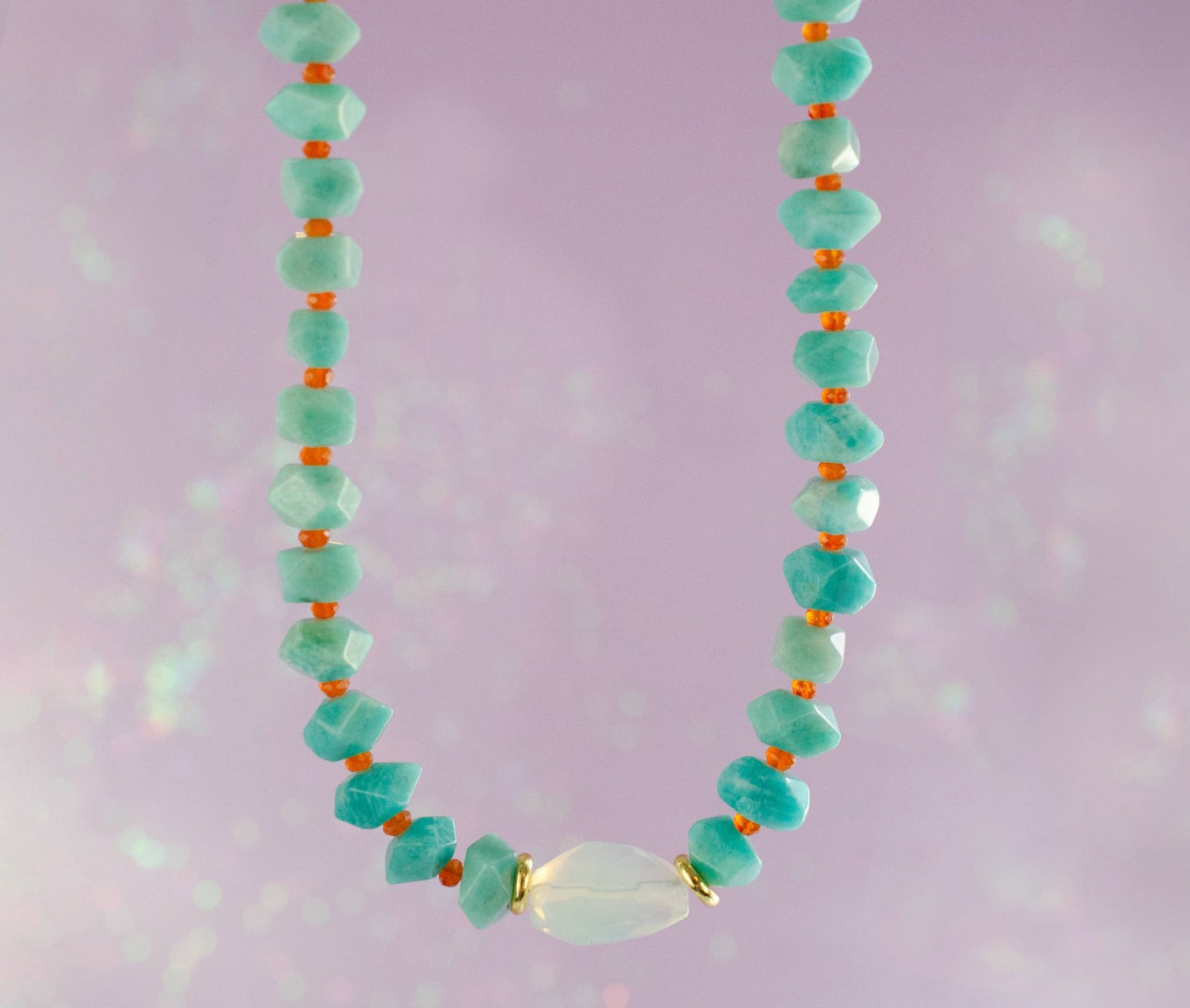 Roxie Amazonite | Beaded Necklace