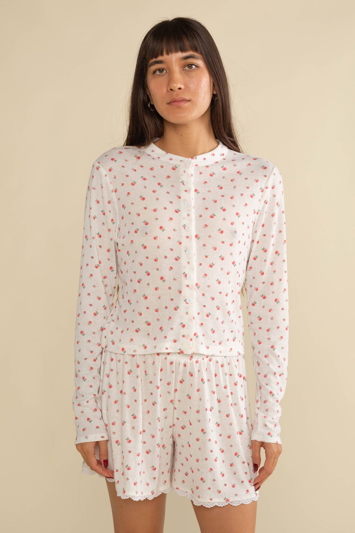 Pointelle Cardigan | Betsy