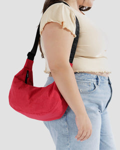 Medium Crescent Bag | Candy Apple