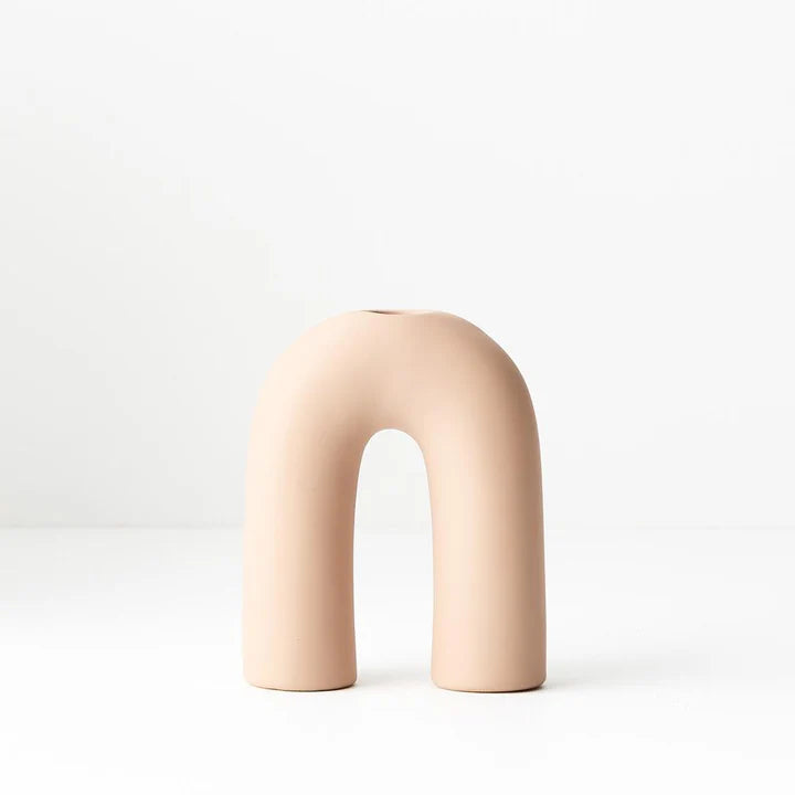 Ulanda Candle Holder | Nude