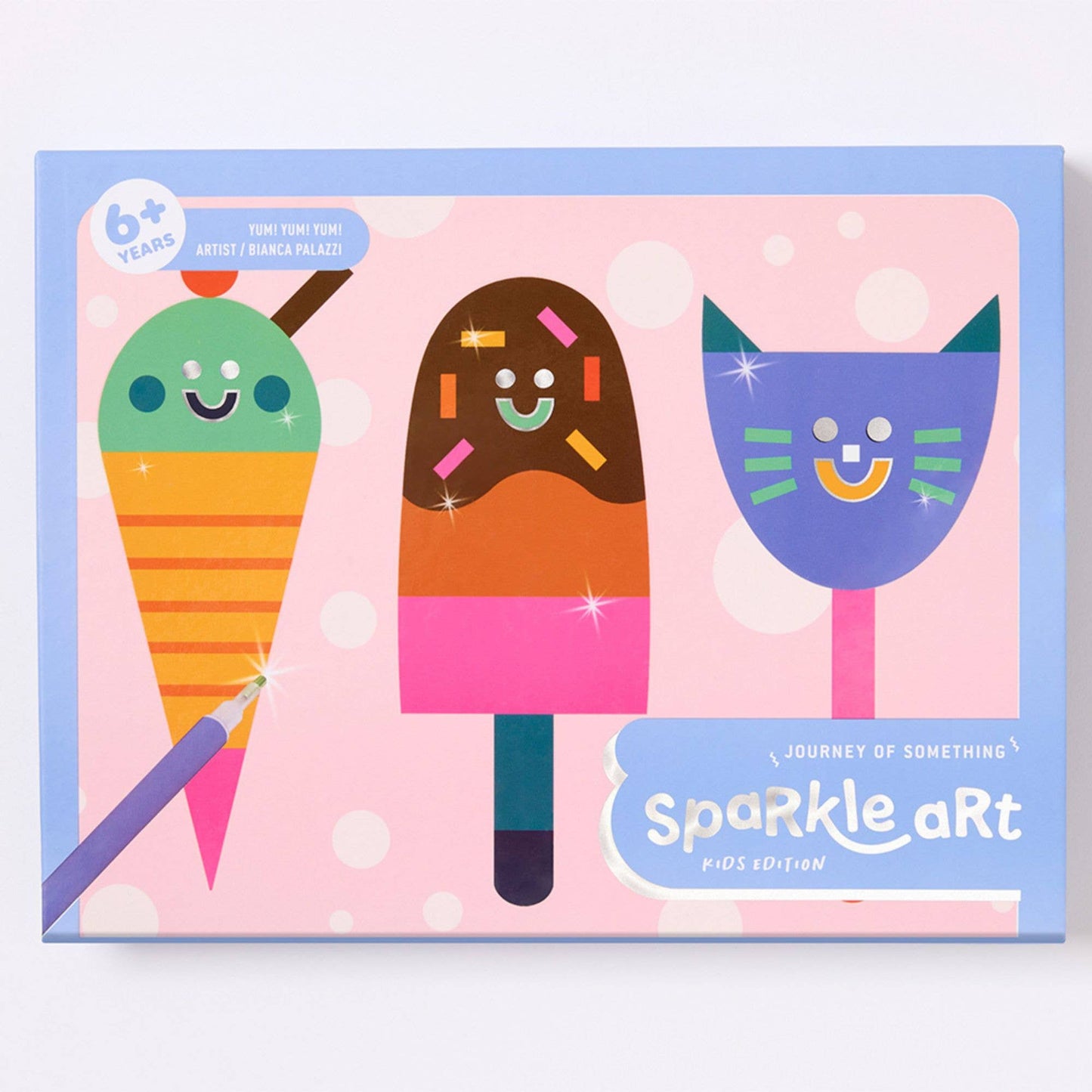 Kids Sparkle Art Kit - Yum! Yum! Yum!