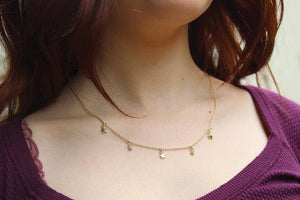 Dangle Necklace Gold | SHINE SO BRIGHT