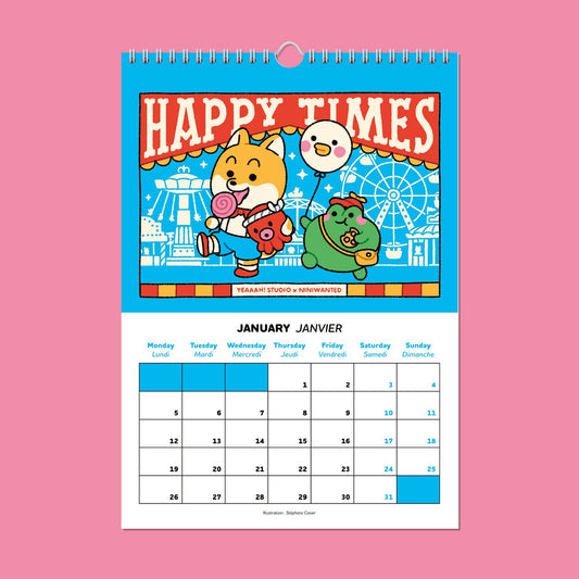 2026 Calendar | Yeaaah! Studio