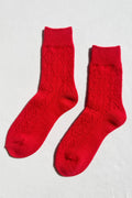 Cashmere Pointelle Socks | various colours