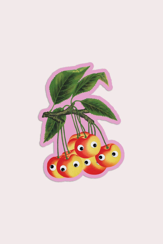 Vinyl Sticker | Googly Cherries