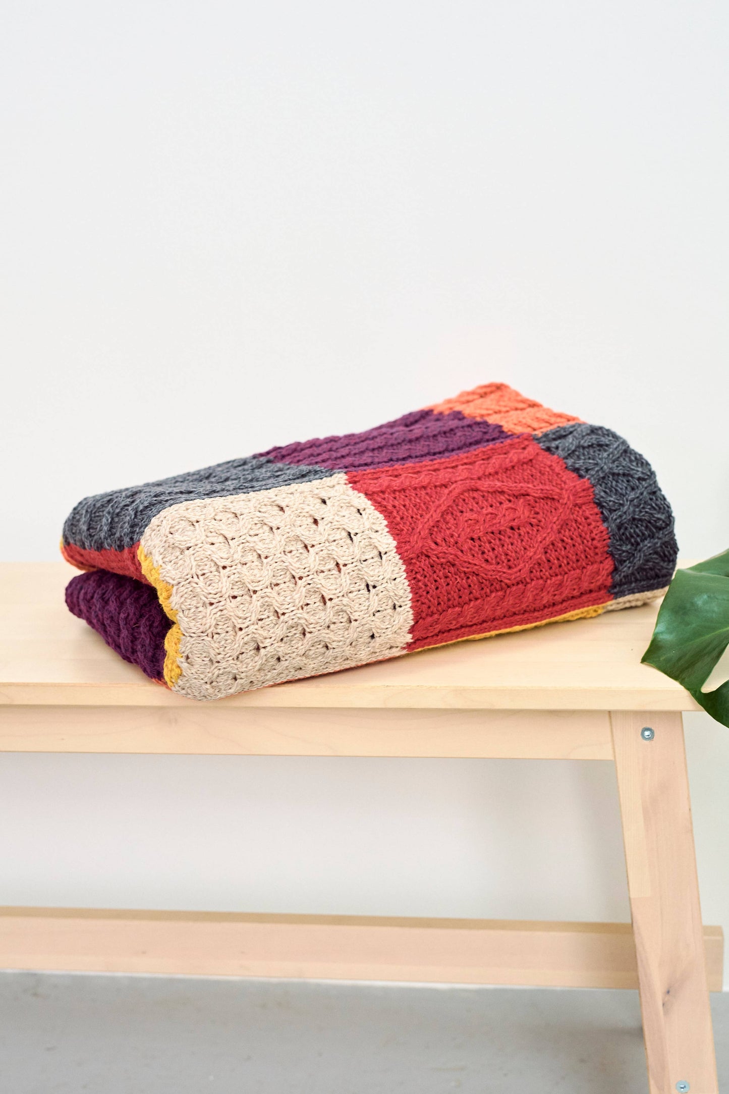 Killala Aran Intarsia | 837 Blanket