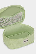 Gaspard Vanity Bag | Almond Green Sponge
