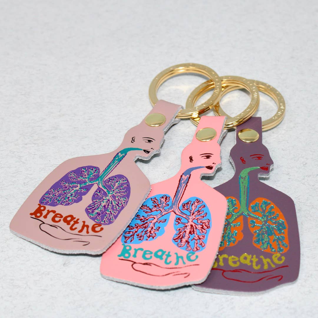 Breathe Key Fob | Grape