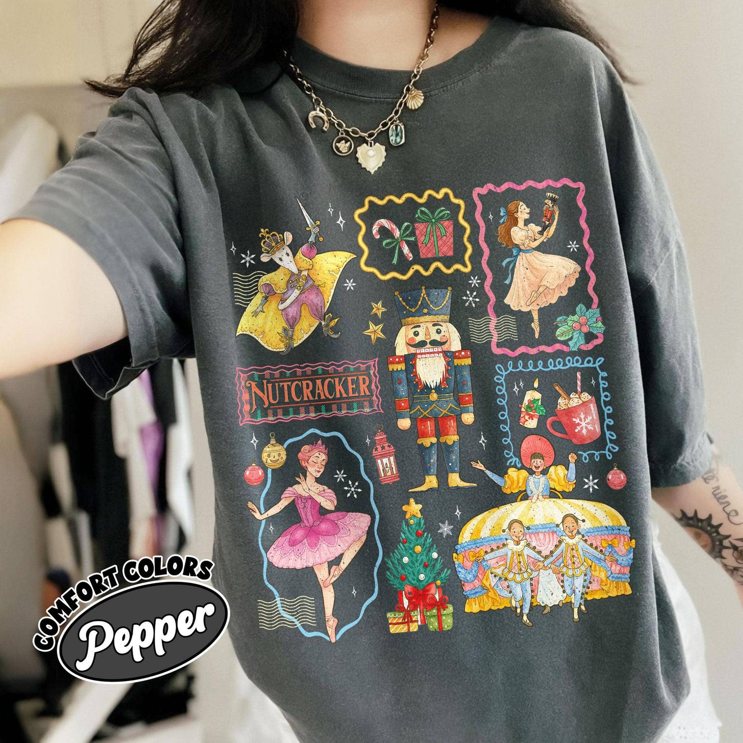 90's Nutcracker Christmas tee