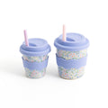 Blue Floral Babycino Cup | 8oz