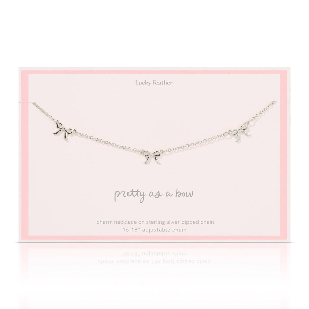 Beautiful Bows Necklace | Silver