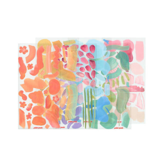 Paint Peels Sticker Sheet Collection | Soft Thaw