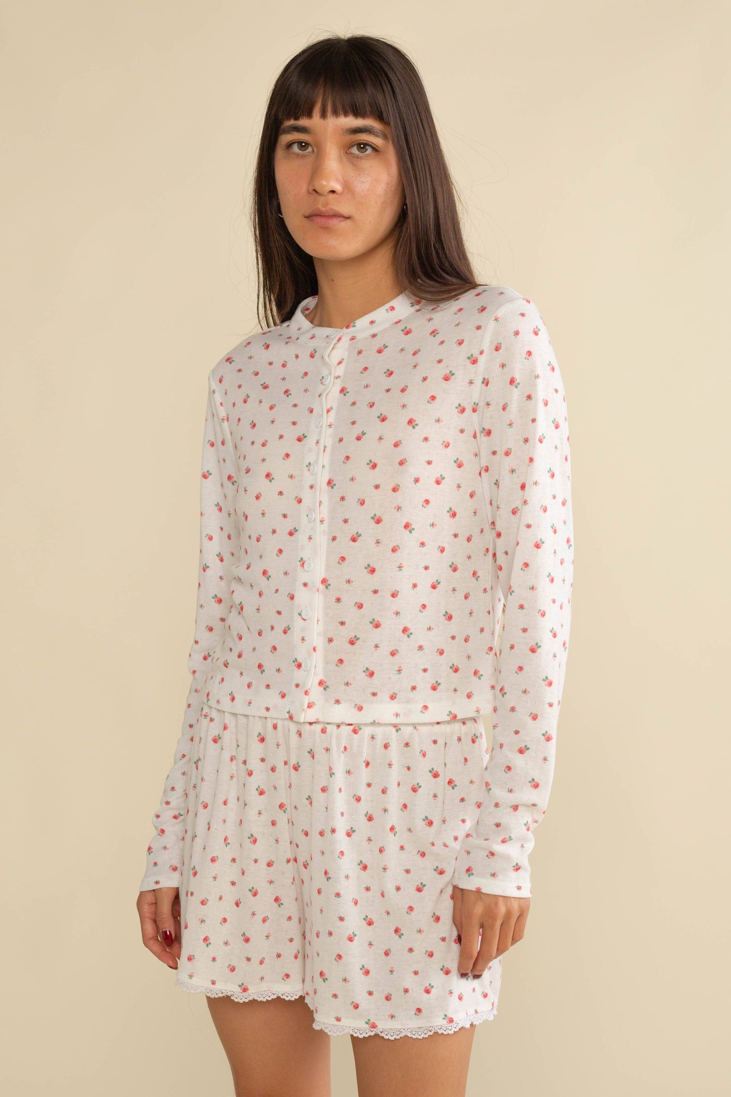 Pointelle Cardigan | Betsy
