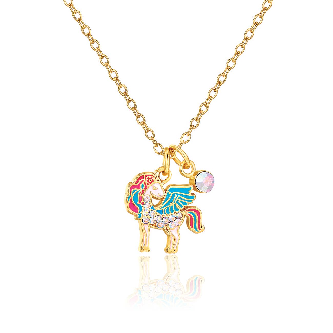 Sweet Petite Necklace | Crystal Unicorn Magic