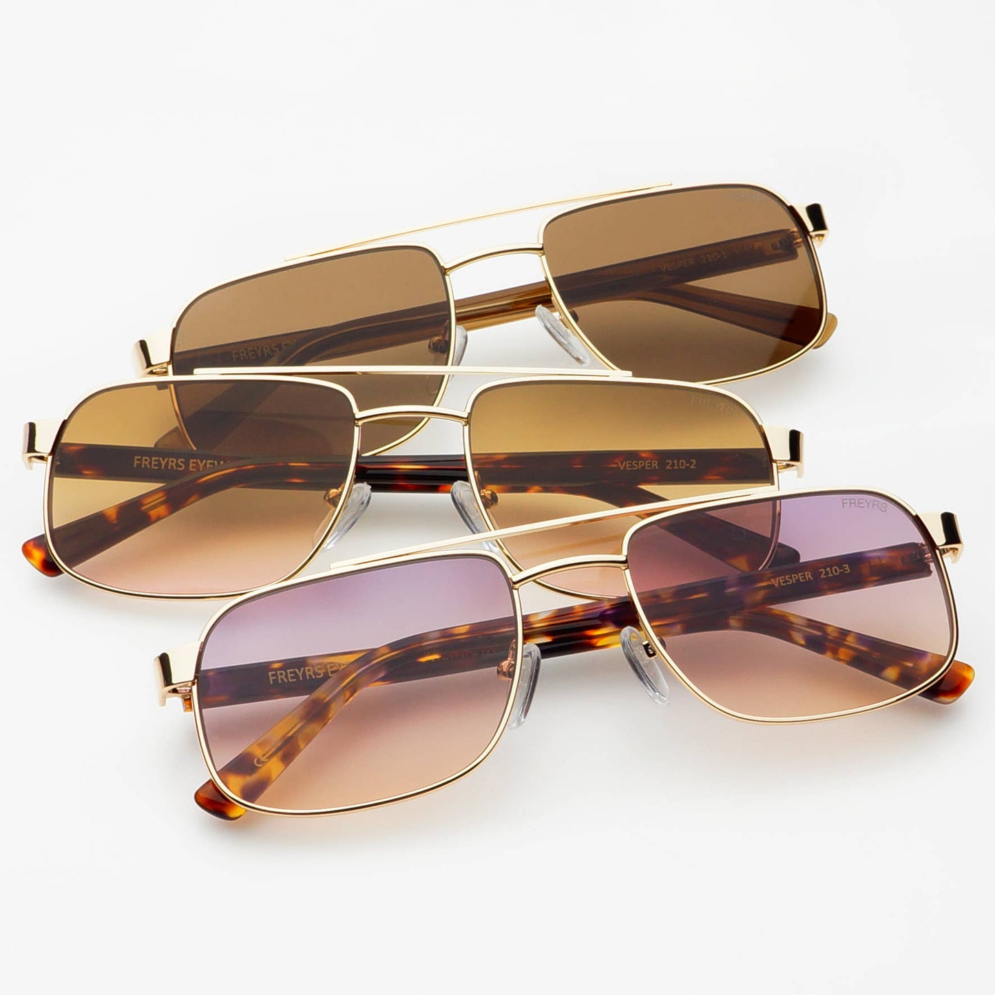 Vesper Aviator Sunglasses | Gold
