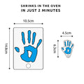 Kids Handprint Shrink | Keyring Kit