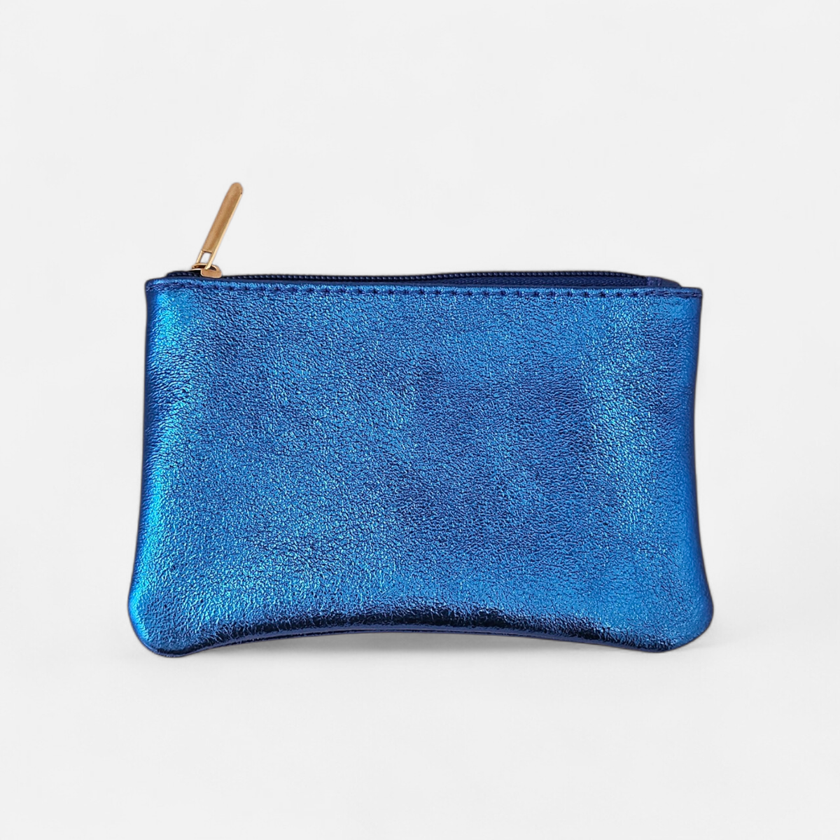 Metallic Leather Pouch | More Colours Available