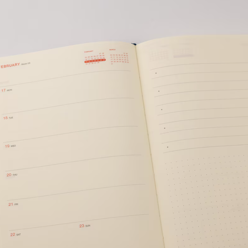 Any Day Now | A5 Weekly Diary - Various Colours Available