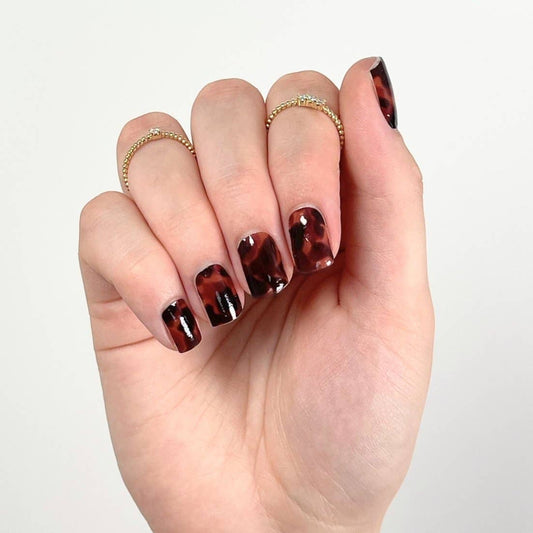 Tortoise Shell | Nail Wrap
