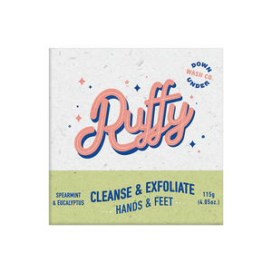 Ruffy Cleanse & Exfoliate | Hands and Feet