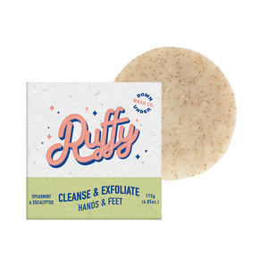 Ruffy Cleanse & Exfoliate | Hands and Feet
