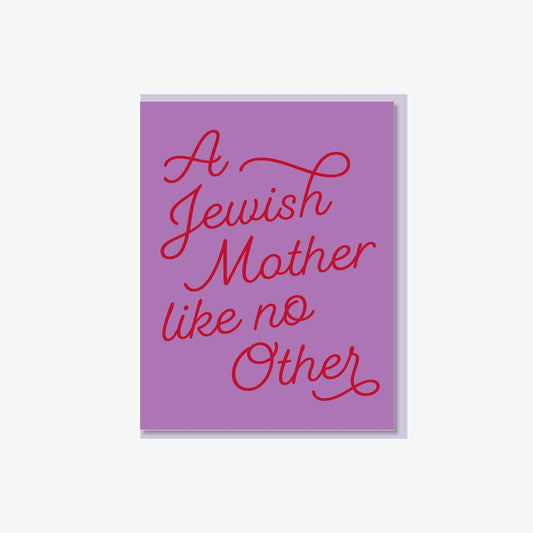 Jewish Mother Card