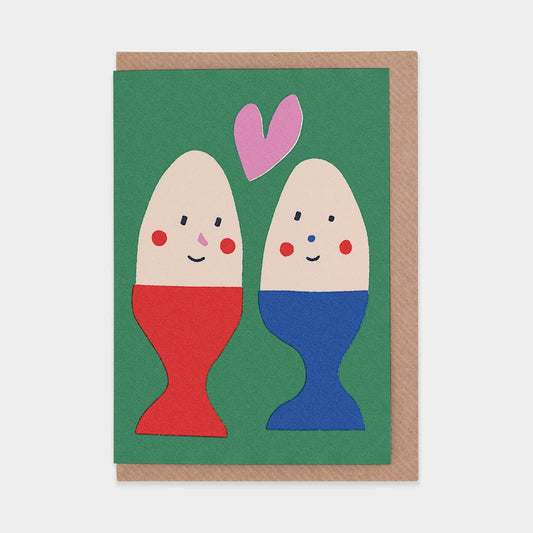 Eggs Greetings Card | Sue Doeksen