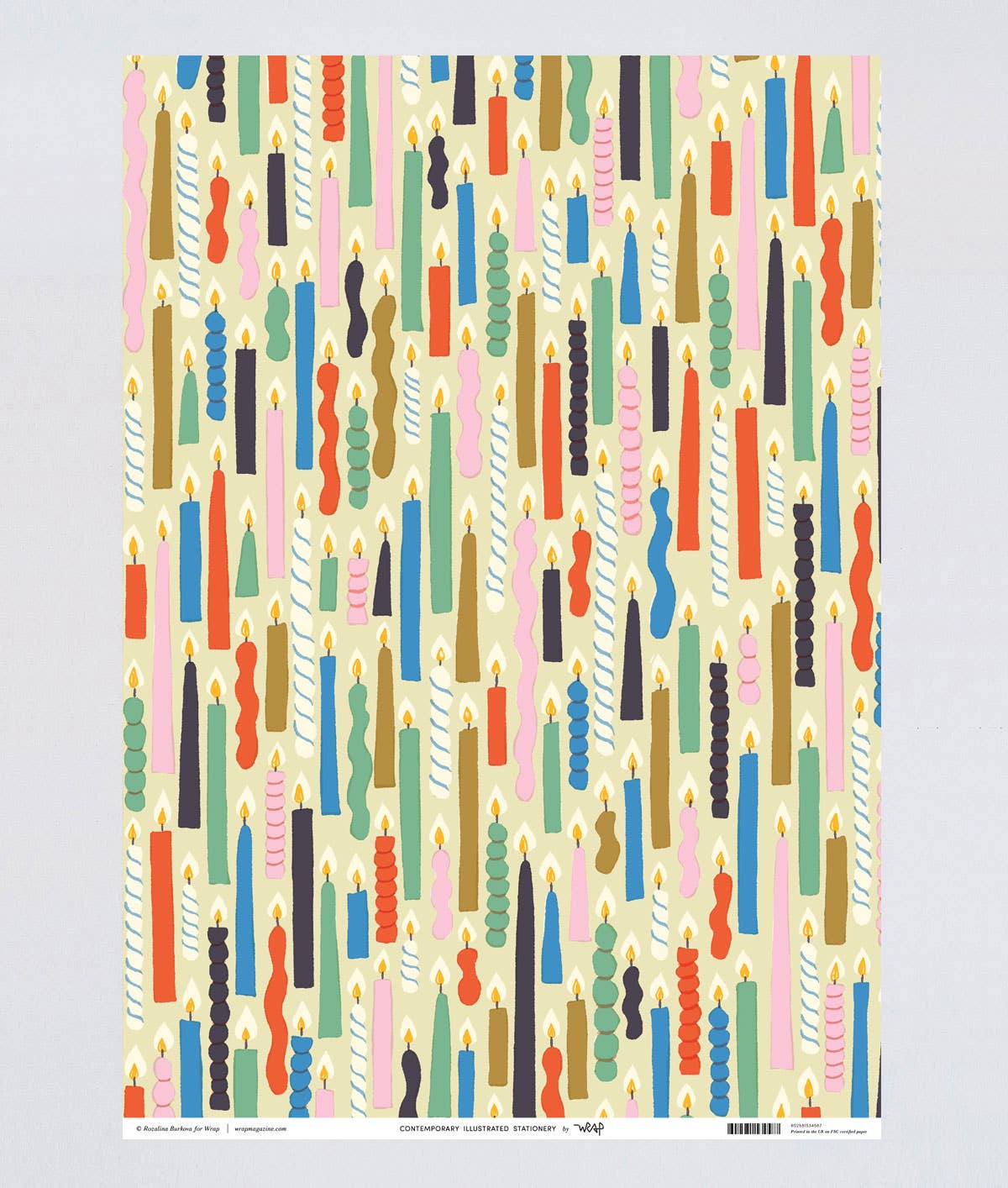 'Candles' Gift Wrap