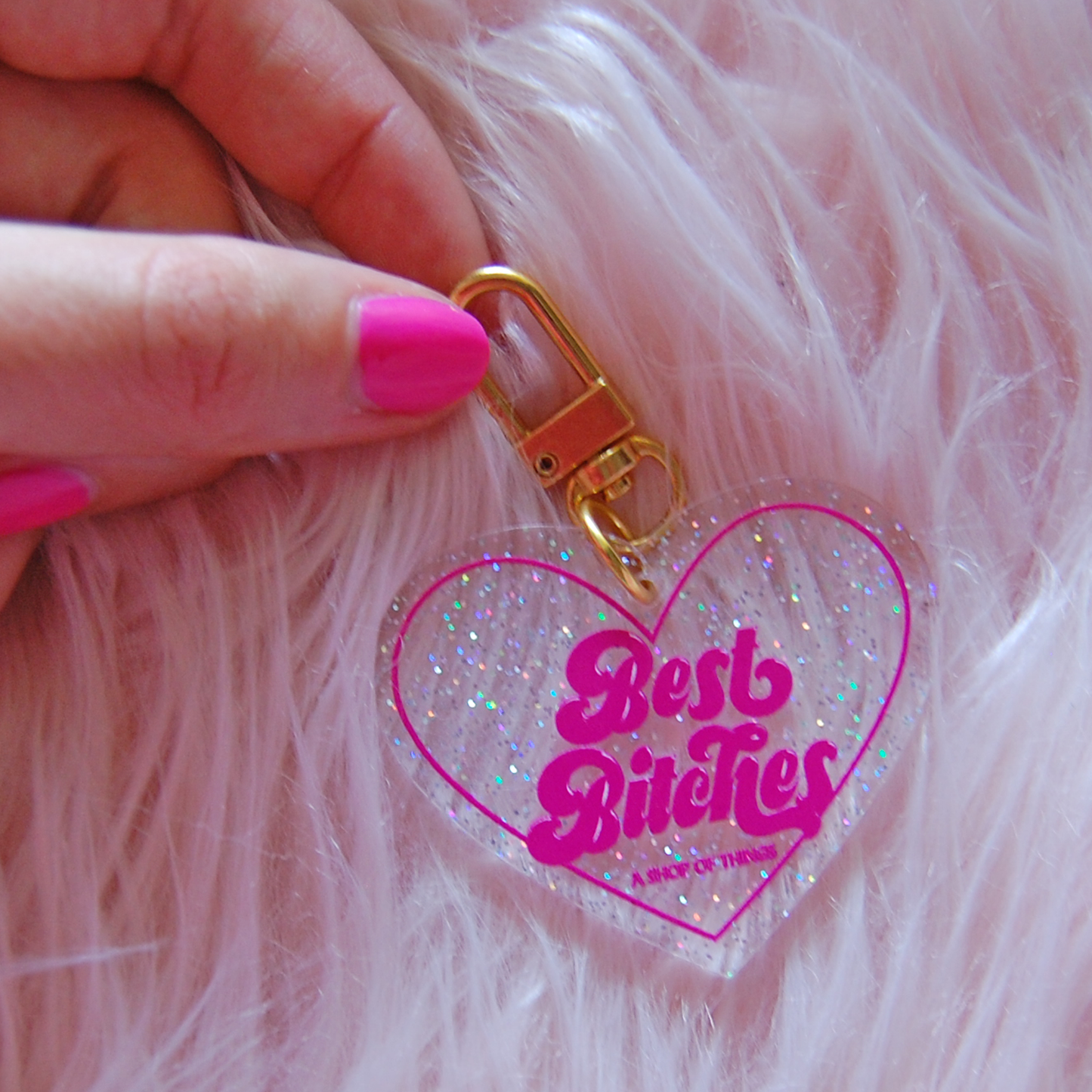 Best Bitches keychain