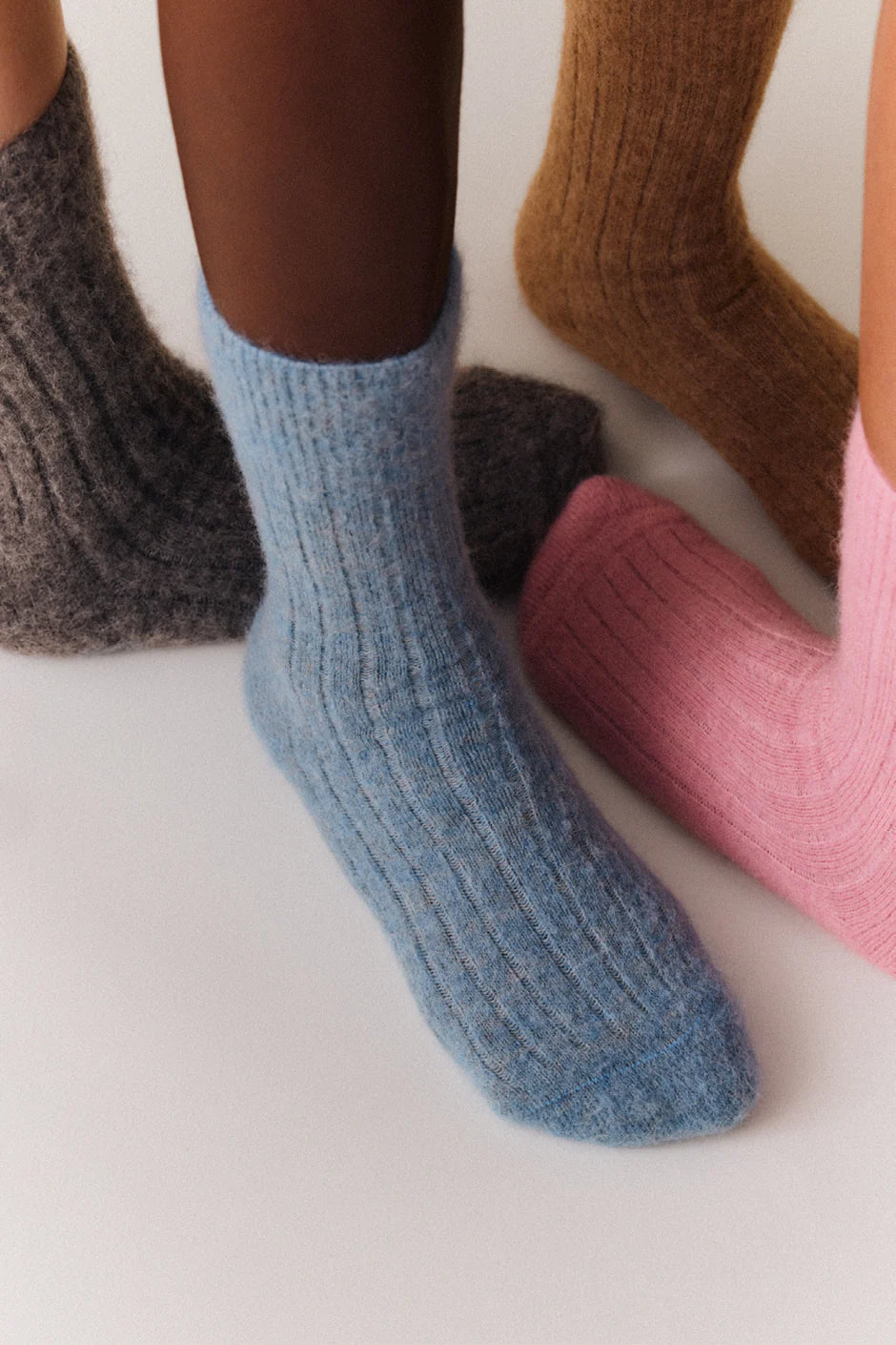 The Ultra Soft Alpaca Ribbed Gift Set | Various Colours