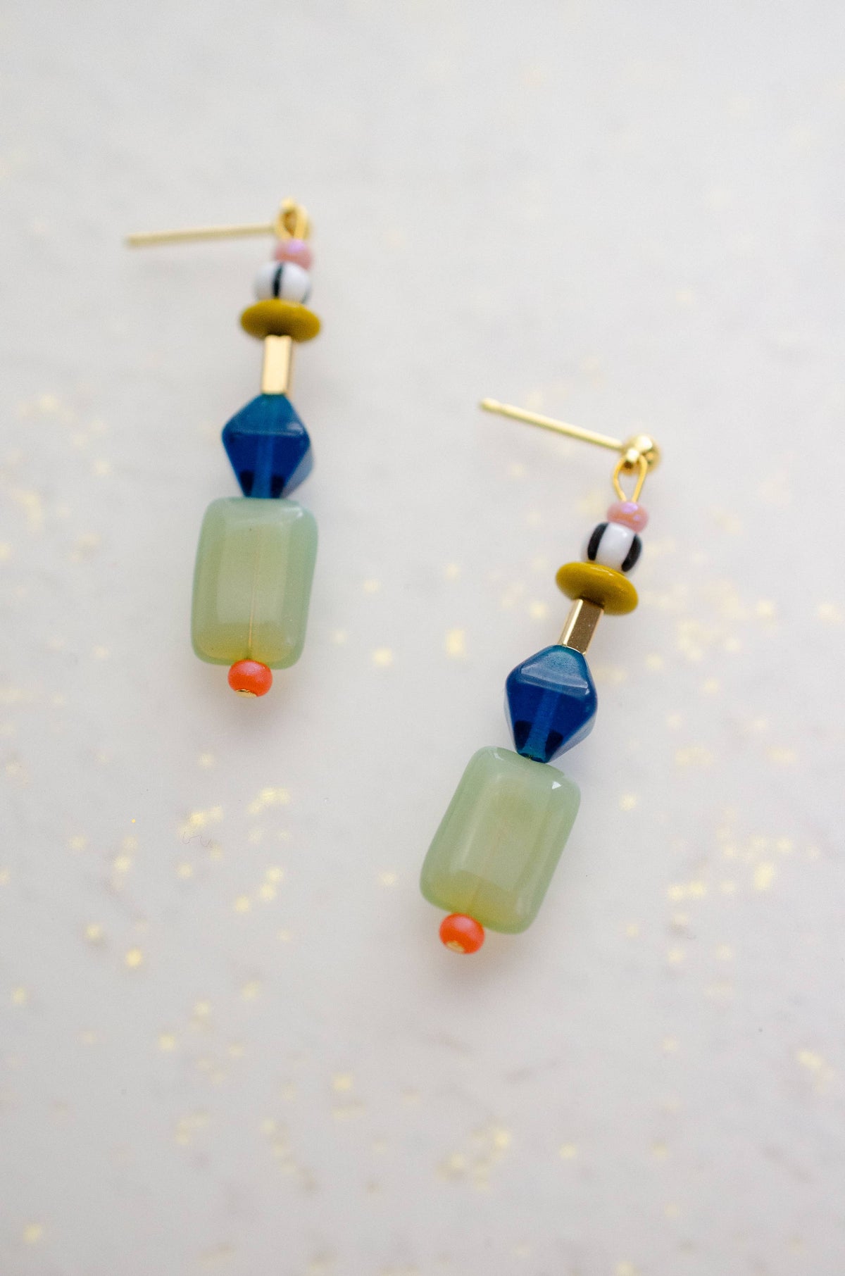 September Dangle Earrings | Multicolour