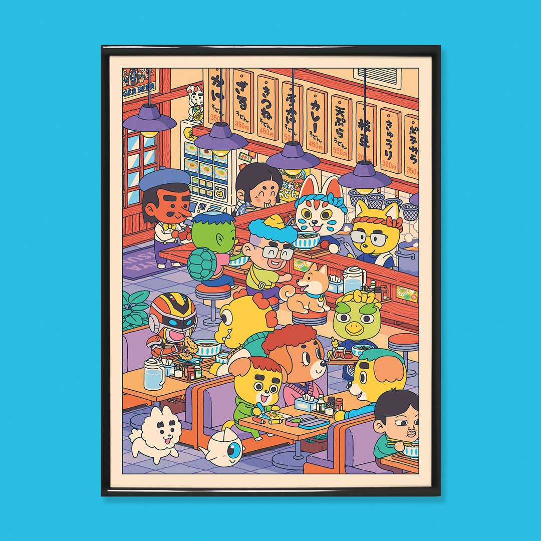 "Udon-ya" Poster | 30x40cm