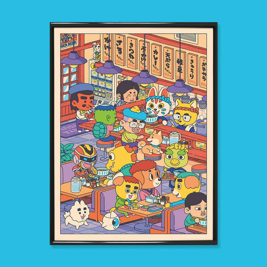 "Udon-ya" Poster | 30x40cm