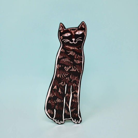 Cat Tails Bookmark | Black