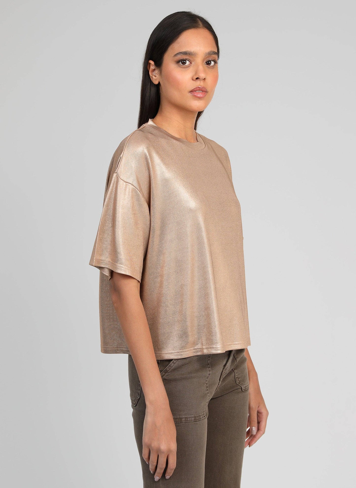 Akomila T-shirt | Gold