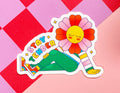 Stay Tender Flower | Vinyl Sticker