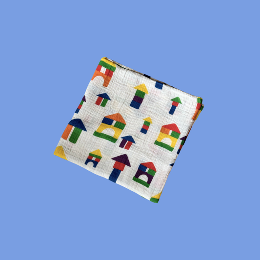 Cotton Baby Swaddle | build a block